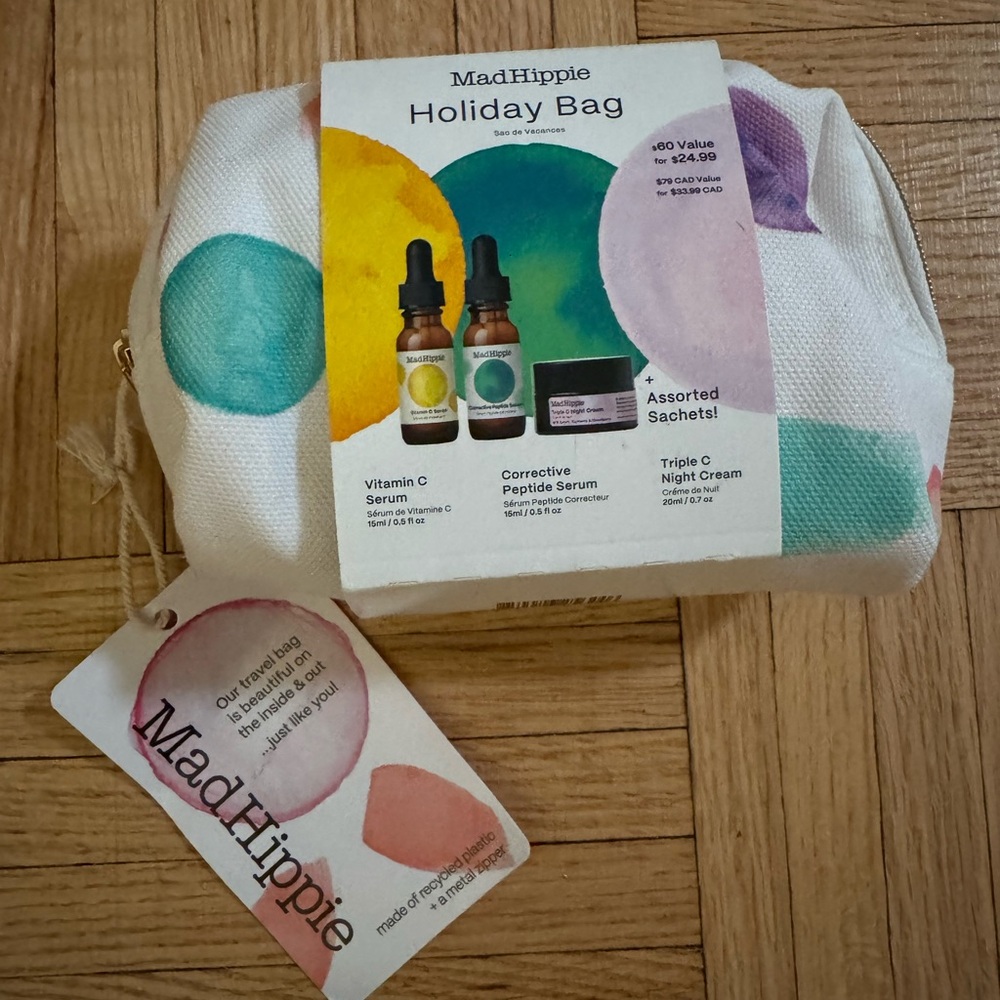 Mad Hippie Holiday Bag with Colorful Design